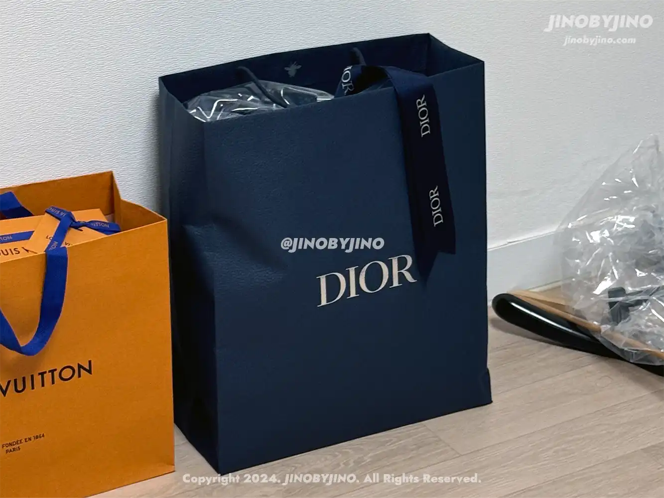 디올 오블리크 다운 재킷