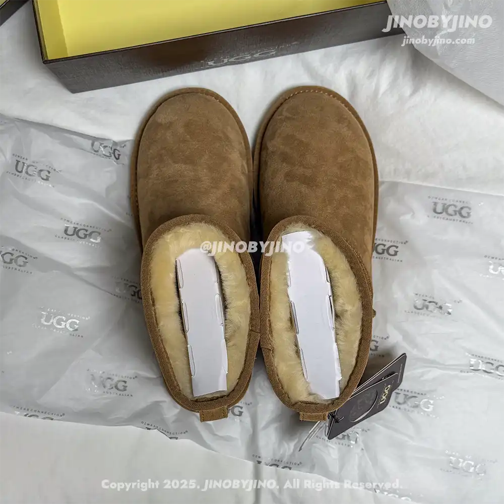 오즈웨어 어그 멘즈 클래식 미니 부츠, 체스트넛