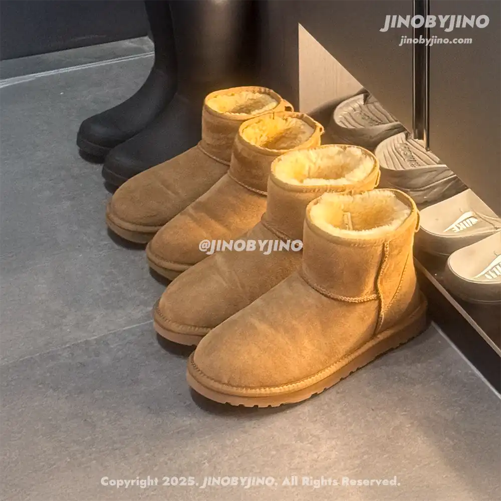 오즈웨어 어그 멘즈 클래식 미니 부츠, 체스트넛